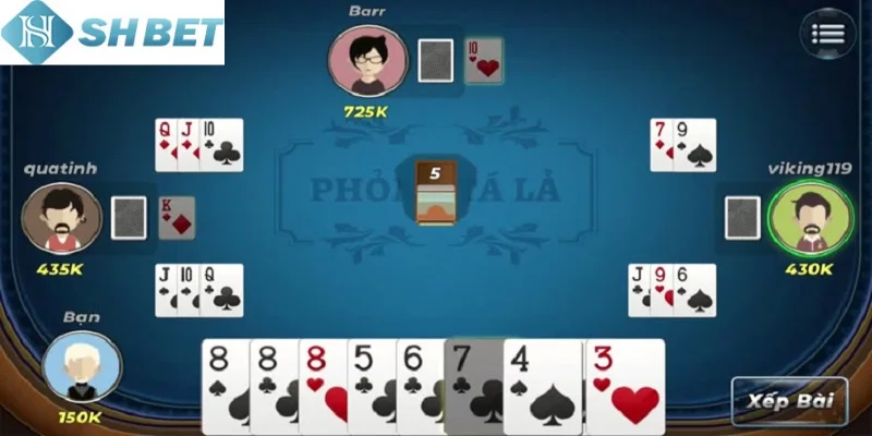 Chơi bài phỏm tá lả không còn xa lạ với những hội viên 