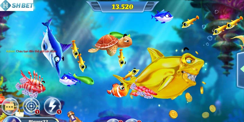 Bắn Cá Lôi Thần có luật chơi đơn giản nhưng đầy thử thách