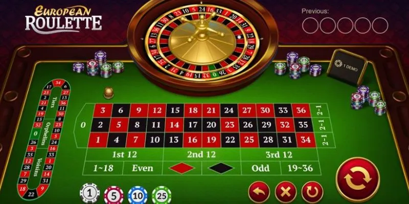 Chiến thuật chơi European Roulette thắng đậm