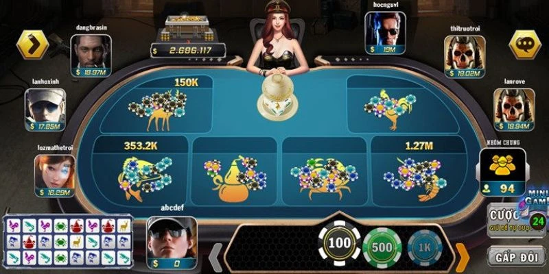 Số vốn nên bắt đầu khi chơi bầu cua