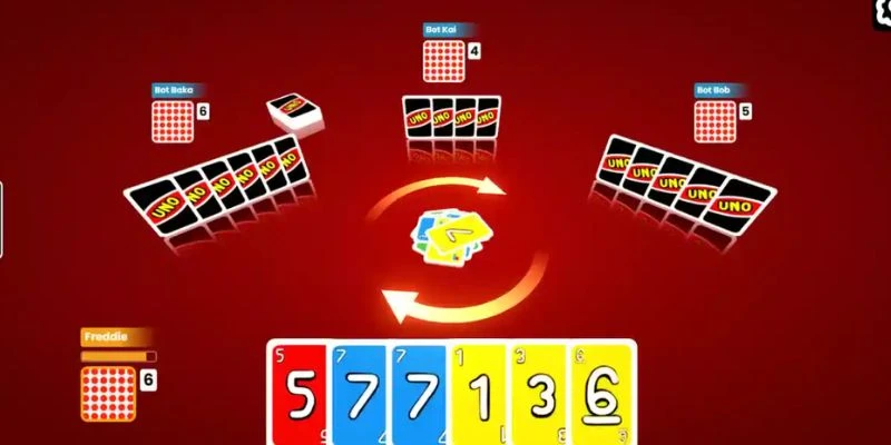 Cách để bắt đầu một ván Uno 